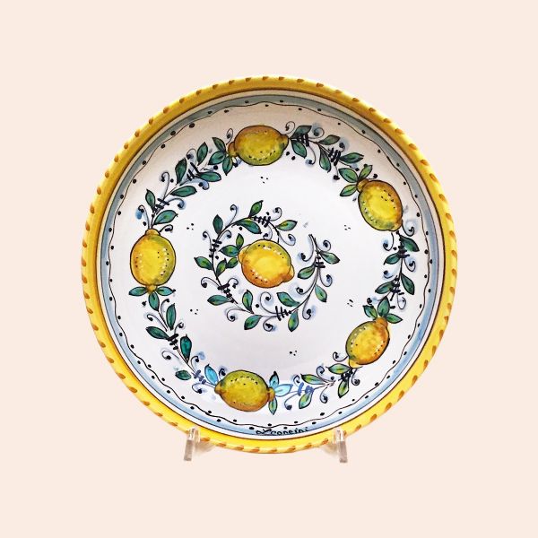 SET OF PASTA-SOUP BOWLS ON CM.22 DIAMETER, CM.5H, design: LIMONCINI